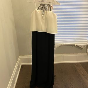 GORGEOUS black and white dress